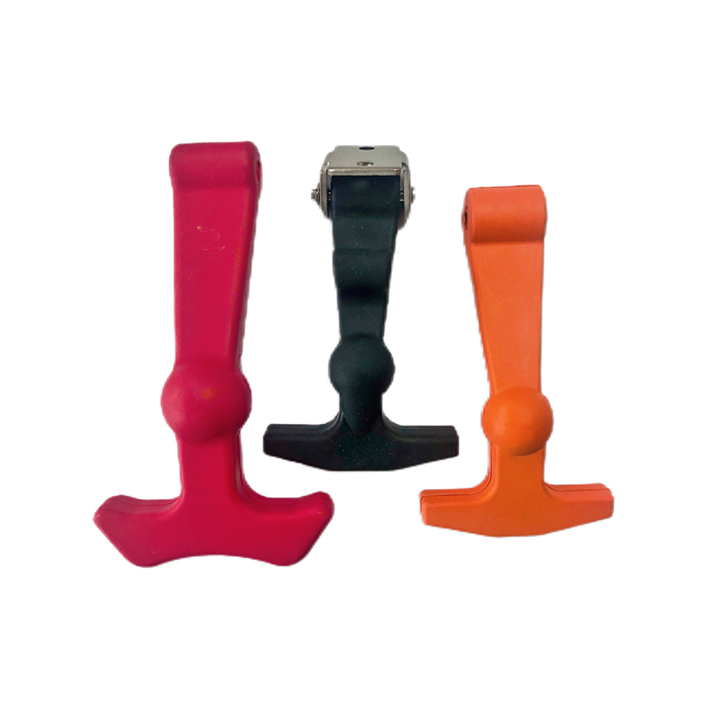 রাবার হ্যান্ডেল ল্যাচ ， ডোর ল্যাচ, ড্রয়ার ল্যাচ